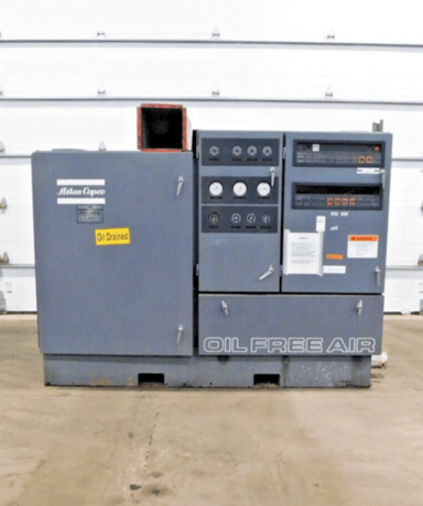 150 psig, Atlas Copco, #ZR-3-66, air compressor, 125 HP, 1780 RPM - Image 1