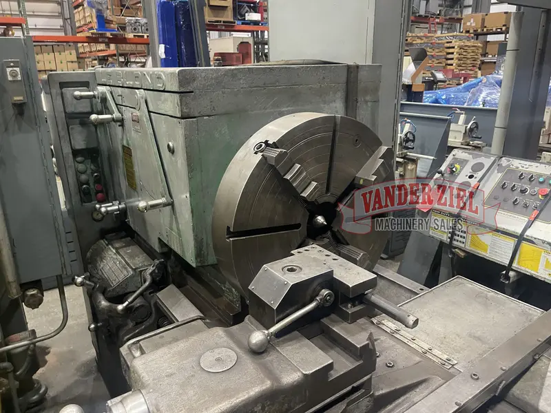 32" x 192" LeBlond #3220, lathe, 2-1/16" spindle bore, Mitutoyo 2-Axis digital read out, Steady Rest, #16319 - Image 3