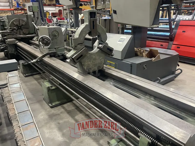 32" x 192" LeBlond #3220, lathe, 2-1/16" spindle bore, Mitutoyo 2-Axis digital read out, Steady Rest, #16319 - Image 9
