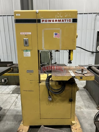 20" x 12" Powermatic #81, vertical saw, serial #9881085, #16359 - Image 2