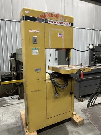 20" x 12" Powermatic #81, vertical saw, serial #9881085, #16359 - Image 3