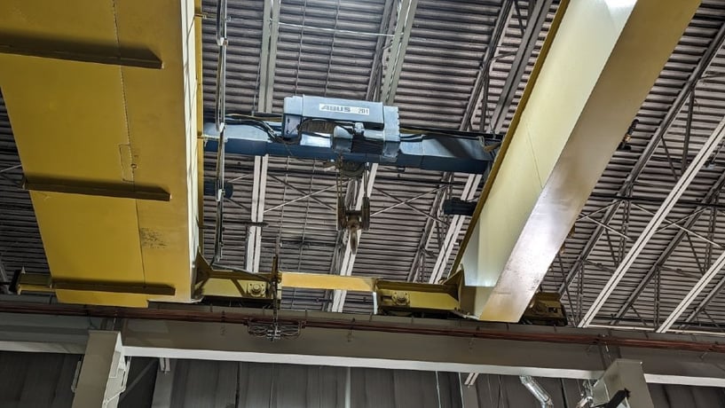 60/20 Ton, Progressive / Abus, 40' 0" Span, 33' lift, class D, pendant, VFD All Motions, 1999, #2363 - Image 5