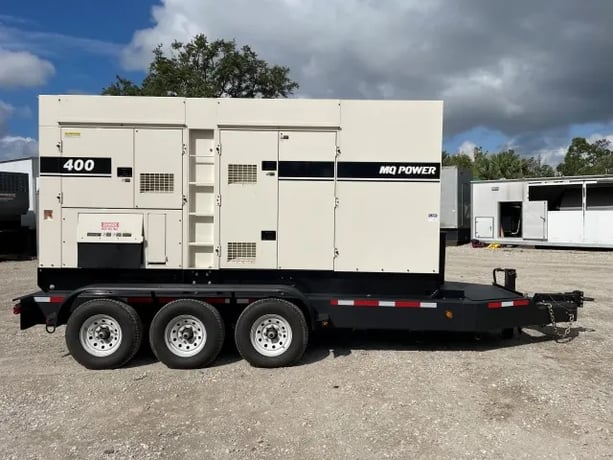 320 kW MultiQuip Whisperwatt DCA-400SSI4F3 Diesel Generator, 277/480 Volts, Trailer Mounted, 2021 - Image 2