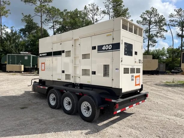 320 kW MultiQuip Whisperwatt DCA-400SSI4F3 Diesel Generator, 277/480 Volts, Trailer Mounted, 2021 - Image 3