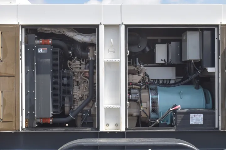120 KW Multiquip, generator, enclosure mounted on trailer, #090007 - Image 3