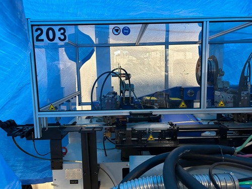 System Contactomat CH with horizontal tape feed, Weldomat #CH6-2437, 1999 Revision 2019 - Image 1