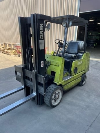 4500 lb. Clark #GCS25MB, Forklift, 6400 hours - Image 7
