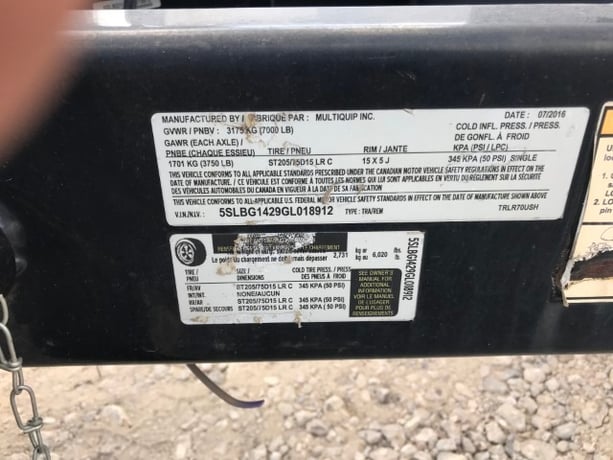 62 KW Multiquip #DCA70SSIU4F, trailer mounted, Tier 4F, sound attenuated enclosure, 120/240/208/277/480 - Image 9