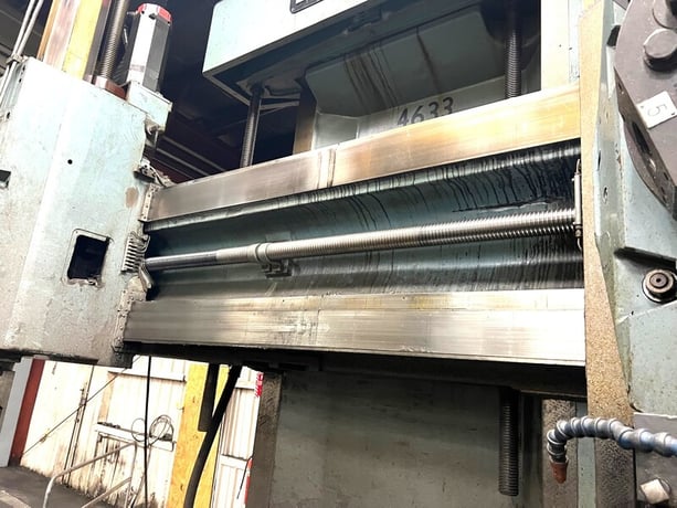 Froriep #KE-16-Super, 4-Axis CNC vertical boring mill w/ram & turret head, Fanuc 18TT, 71" swg, 63" chk, 2006 - Image 7