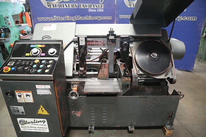 13" x 14" Marvel Spartan #PA13/3, heavy duty semi-auto horizontal billet saw, 13' 6" x 1.25" x .042" blade - Image 4