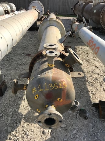 930 sq.ft., 75FV psi shell, Southern Heat Exchanger, vertical, 18 diameter x 20' 0" F/F, 1989 - Image 1