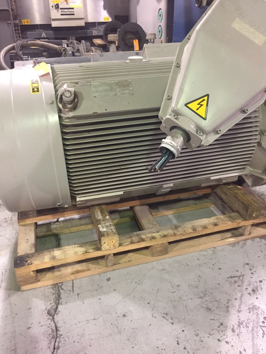 350 HP 1783 RPM Siemens, Frame 1LA3-350-4HE-91-Z, 2300 Volts 1080-4078-31, WP1047 - Image 4