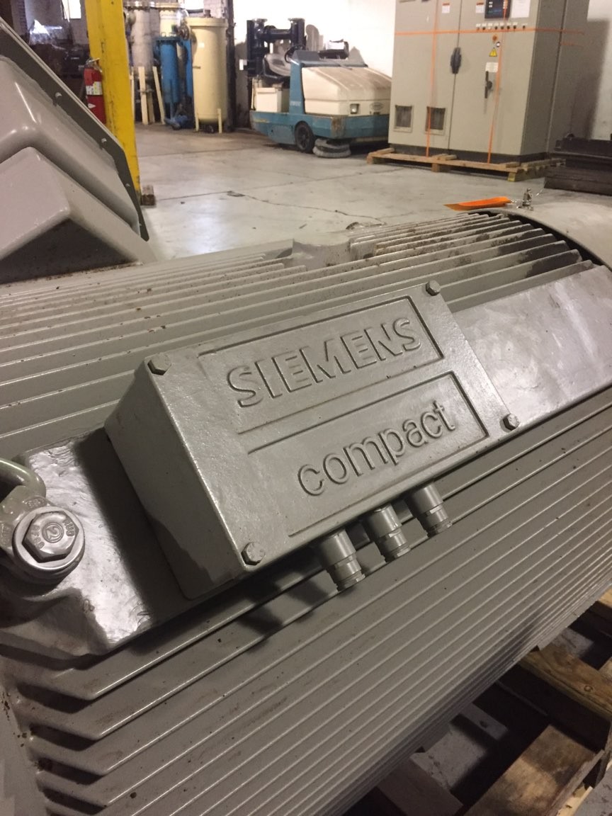 350 HP 1783 RPM Siemens, Frame 1LA3-350-4HE-91-Z, 2300 Volts 1080-4078-31, WP1047 - Image 6