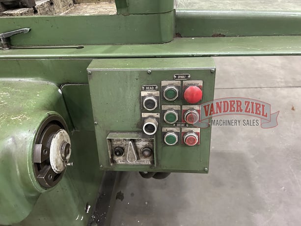 20" x 42" Grand Rapids #578, hydraulic surface grinder, 20" x42" chuck, #16627 - Image 8