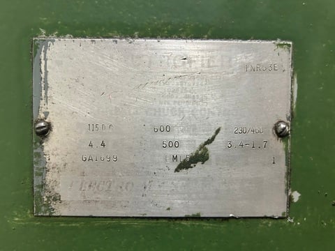 20" x 42" Grand Rapids #578, hydraulic surface grinder, 20" x42" chuck, #16627 - Image 9