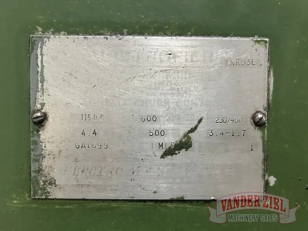 20" x 42" Grand Rapids #578, hydraulic surface grinder, 20" x42" chuck, #16627 - Image 9