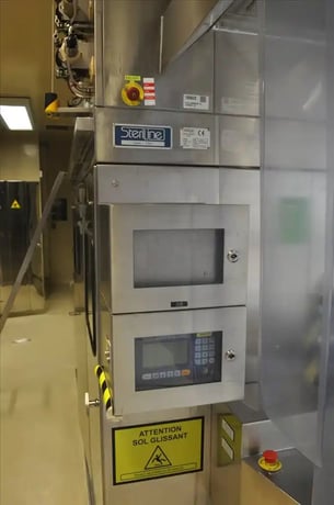 Cleaning Machine, Steriline #VQ1F44, Libra sterilization tunnel, 35000 vial/hr, 3 or 4 ml vial, 1995, S42848 - Image 8