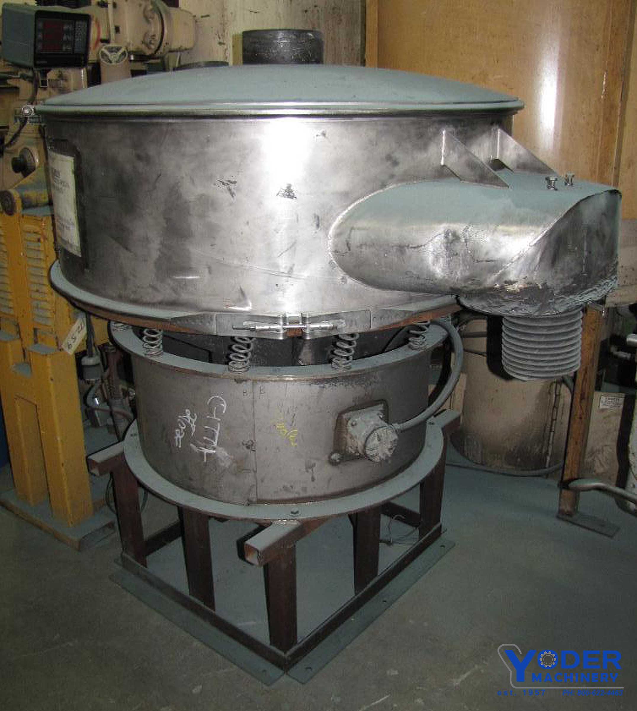 Sweco #XS48, Vibro Energy separator, 48" bowl diameter, 5-3/4" & 7-1/2" top holes, #52700 - Image 1