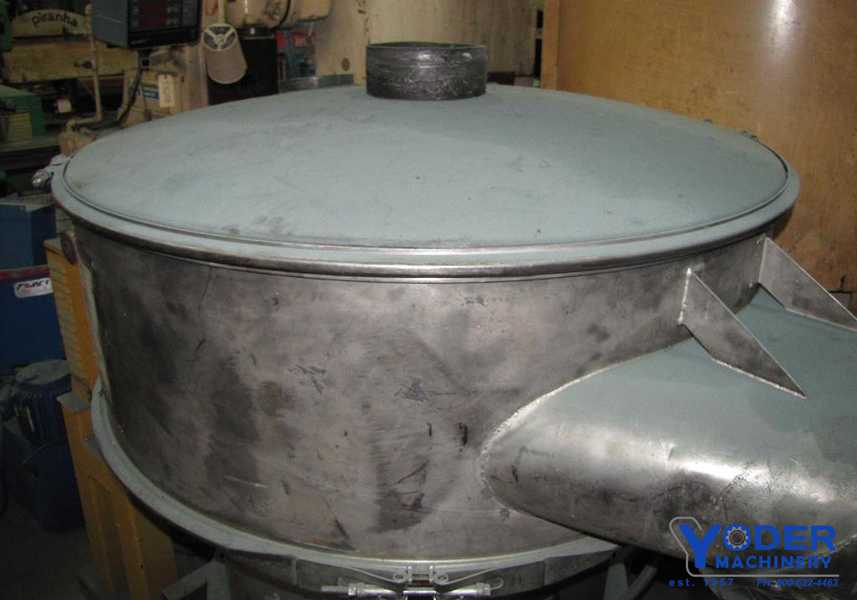 Sweco #XS48, Vibro Energy separator, 48" bowl diameter, 5-3/4" & 7-1/2" top holes, #52700 - Image 5
