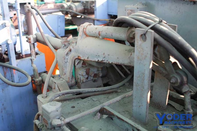 50 KVA Federal #R7-244, rocker arm type spot welder, 12" x24" throat, water cooled, #18478 - Image 3