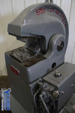 Esco swaging press, 500 ton, 10 HP, 220/440 V., #76669 - Image 6