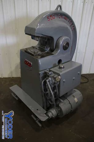 Esco swaging press, 500 ton, 10 HP, 220/440 V., #76669 - Image 9
