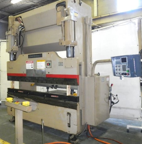 90 Ton, Cincinnati #90CBIIX6, press brake, 8' overall, 72" between housing, 14" stroke, 7" throat, 15" DL - Image 3