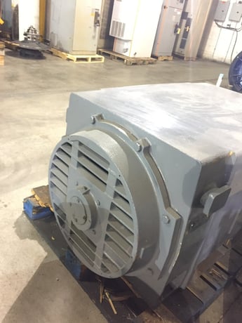 600 HP 1780 RPM General Electric, Frame 5011Z, 575 Volts, 1310-7396-29 Atlas Copco, WP55 - Image 2