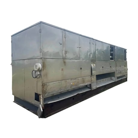 70 Ton, Turbo #CAR-144, plate ice maker, Serial No: 8510400. Previous Refrigerant: Ammonia. Test Pressure - - Image 2
