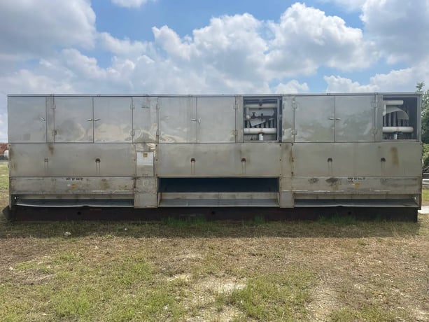 70 Ton, Turbo #CAR-144, plate ice maker, Serial No: 8510400. Previous Refrigerant: Ammonia. Test Pressure - - Image 3