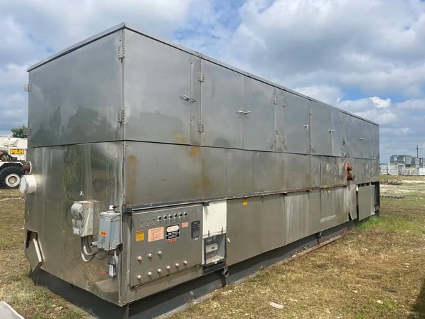 70 Ton, Turbo #CAR-144, plate ice maker, Serial No: 8510400. Previous Refrigerant: Ammonia. Test Pressure - - Image 5