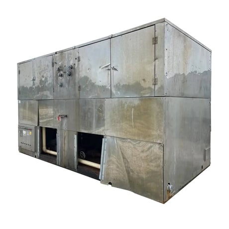28 Ton, Turbo #CAR56LR, Plate Ice Maker, Stainless Steel, Serial No: 901450, Refrigerant: Ammonia - Image 2