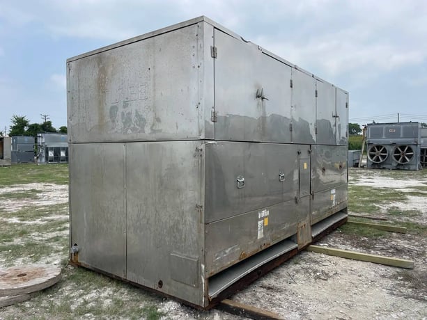 28 Ton, Turbo #CAR56LR, Plate Ice Maker, Stainless Steel, Serial No: 901450, Refrigerant: Ammonia - Image 6
