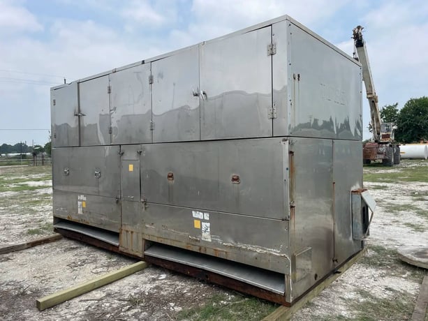 28 Ton, Turbo #CAR56LR, Plate Ice Maker, Stainless Steel, Serial No: 901450, Refrigerant: Ammonia - Image 8