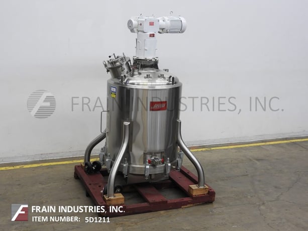 132 gallon Jaygo #APF, 500 liter insulated agitated self contained press/vacuum filtraion & drying system - Image 1
