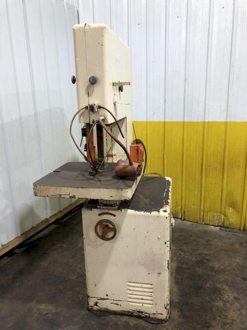 19.5" x 13.5" Powermatic #89, vertical band saw, 1" x 150" blade, variable speed, 20" wheel, blade welder - Image 4