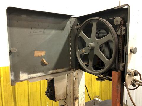 19.5" x 13.5" Powermatic #89, vertical band saw, 1" x 150" blade, variable speed, 20" wheel, blade welder - Image 7