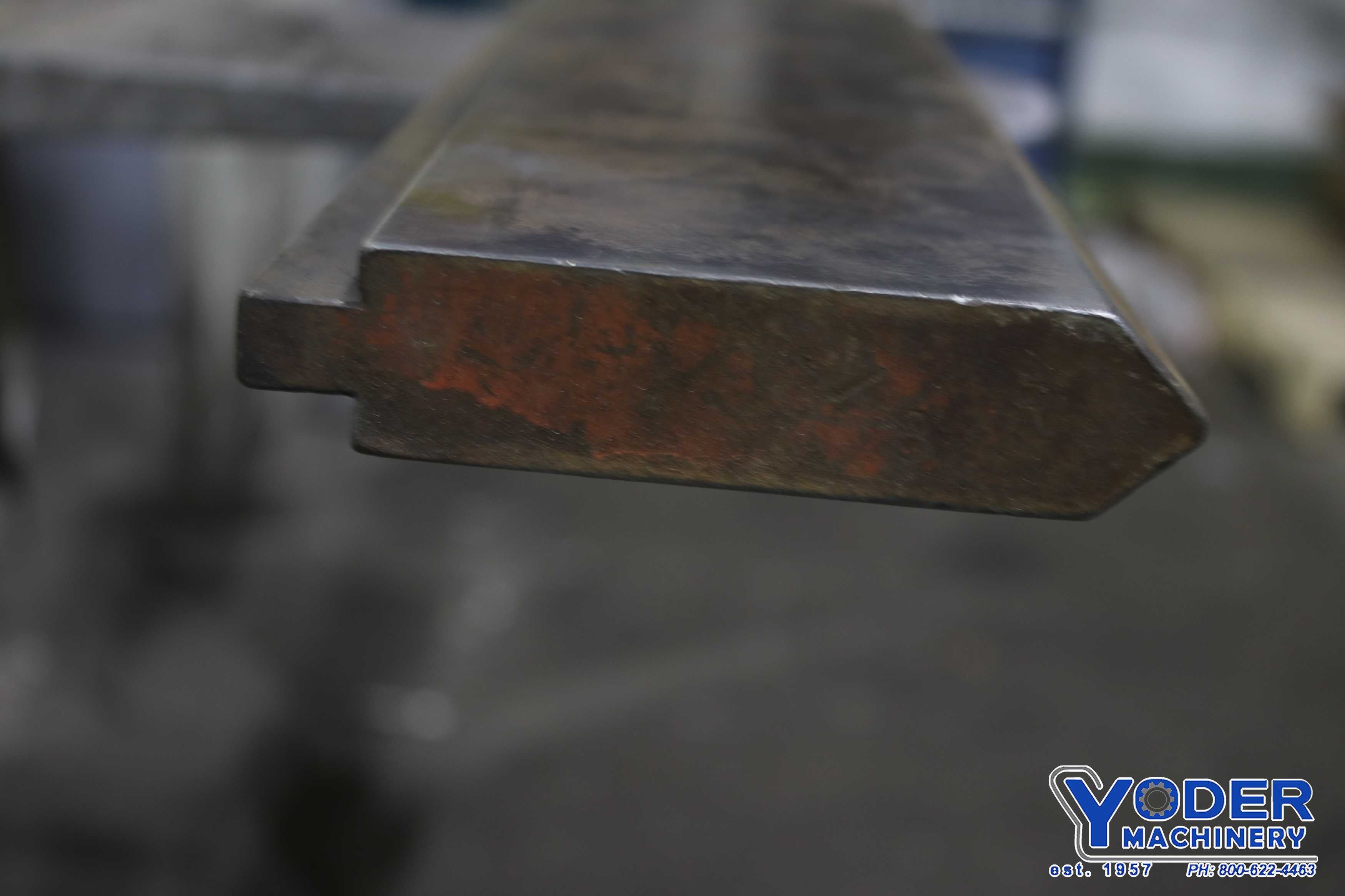 60" L, Pacific brake die, 4" height, 1.115" width, 1/2" tang, #76013 - Image 4