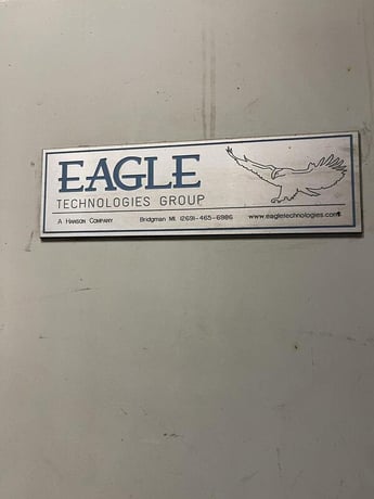 Eagle automated saw and knockout system, s/n 05027, with enclosure with light curtain, 2005 - Image 10
