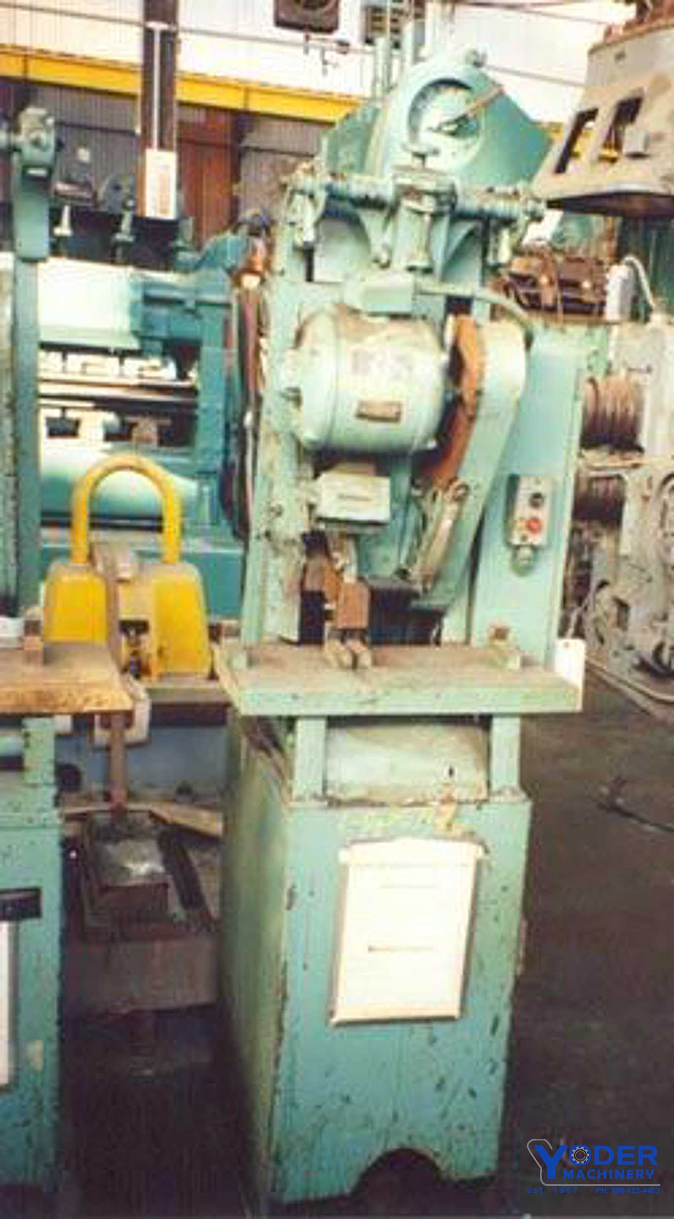 8" Custom manual hand pull type swing, 5/8"spindle diameter, 11000 FPM, 1 HP, #18748 - Image 2