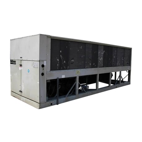 195 Ton, McQuay & Snyder ALR195C-X, Air-Cooled Liquid Chiller, R-22, 380/150 psig, 1995 - Image 2