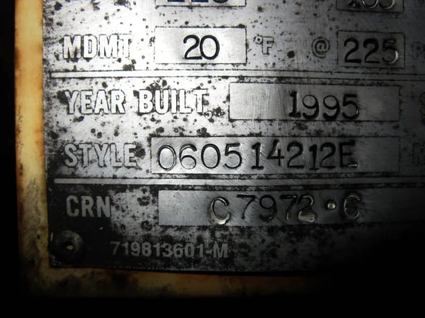 195 Ton, McQuay & Snyder ALR195C-X, Air-Cooled Liquid Chiller, R-22, 380/150 psig, 1995 - Image 9