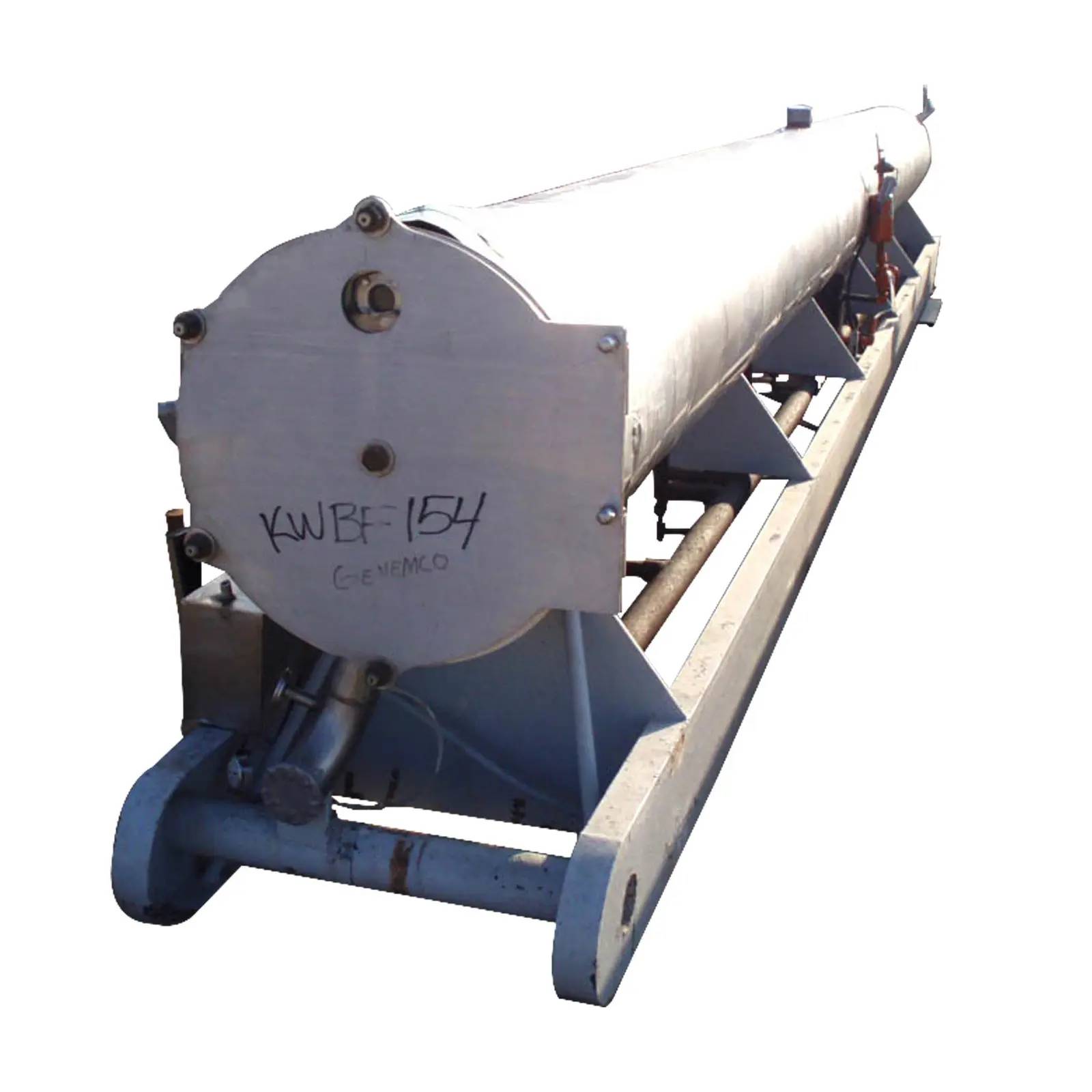 200 Ton, Morris and Associates WRC-RA-3200HHS, Water Chiller, 10 passes, 466 sq.ft., 3" diameter x 33' tube - Image 2