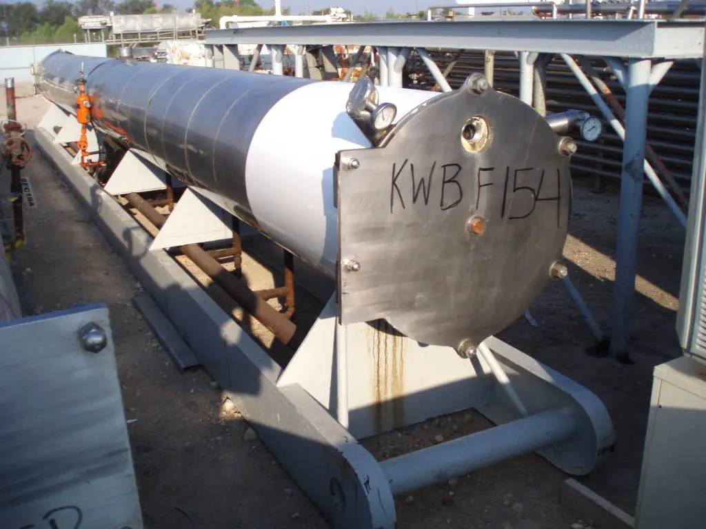 200 Ton, Morris and Associates WRC-RA-3200HHS, Water Chiller, 10 passes, 466 sq.ft., 3" diameter x 33' tube - Image 3