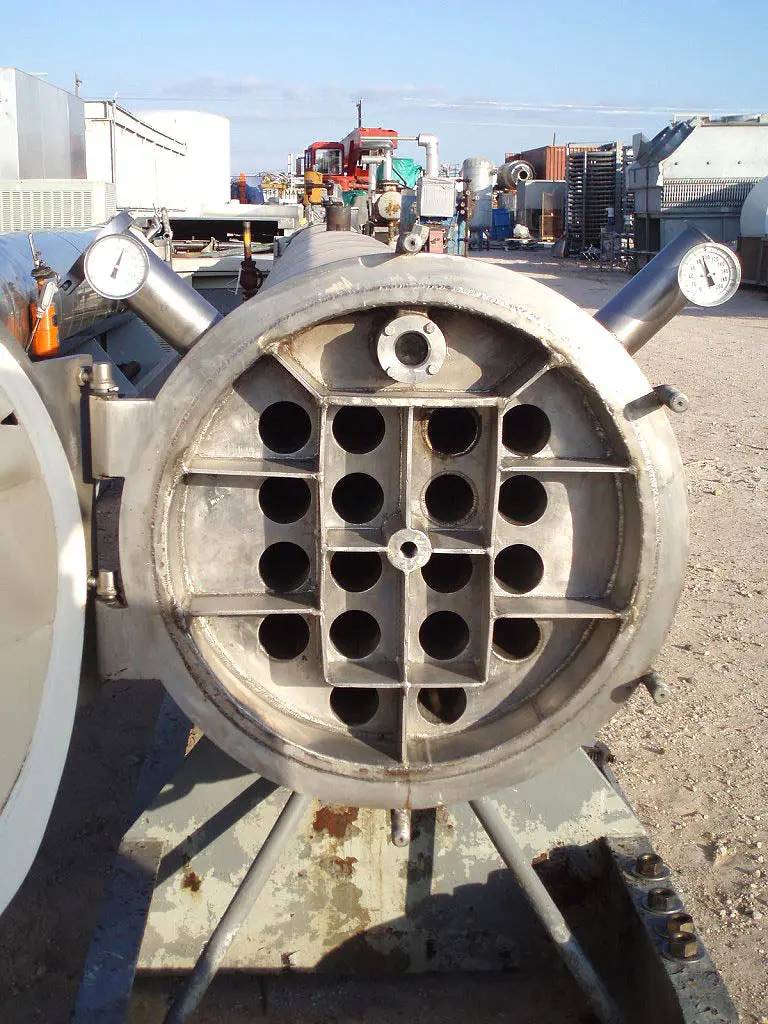 200 Ton, Morris and Associates WRC-RA-3200HHS, Water Chiller, 10 passes, 466 sq.ft., 3" diameter x 33' tube - Image 4