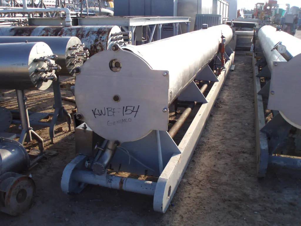 200 Ton, Morris and Associates WRC-RA-3200HHS, Water Chiller, 10 passes, 466 sq.ft., 3" diameter x 33' tube - Image 5