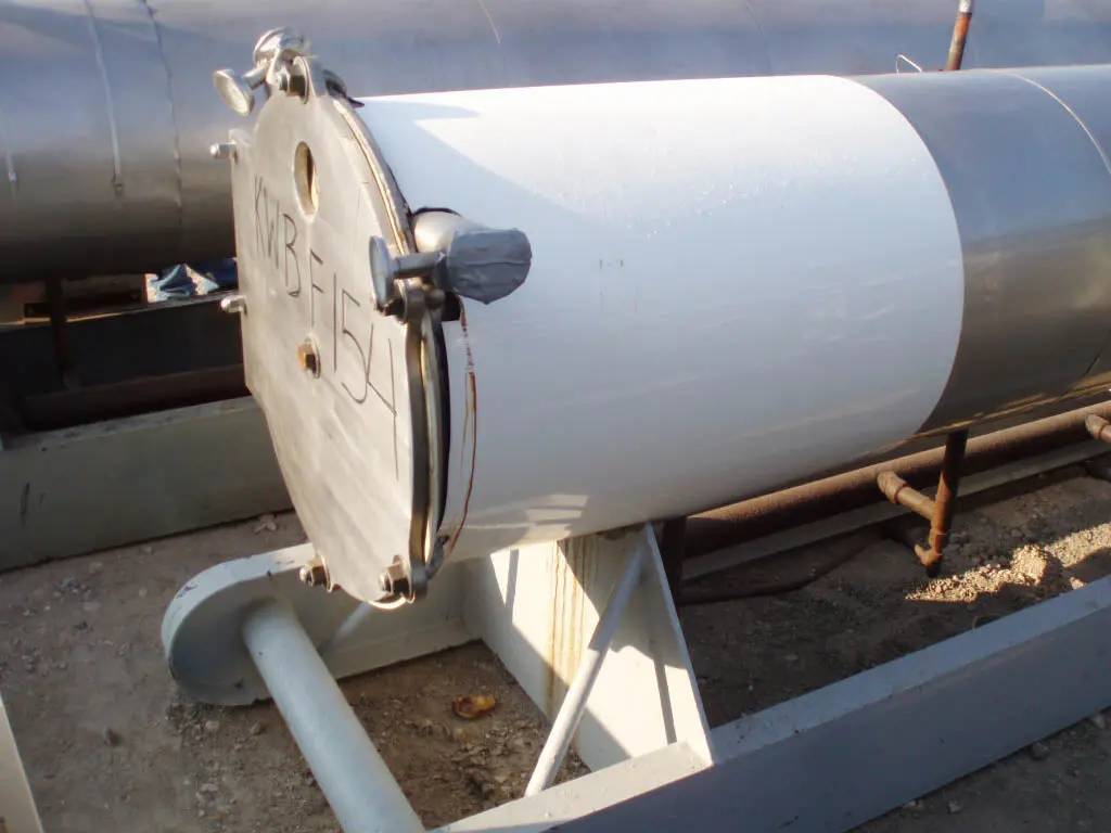 200 Ton, Morris and Associates WRC-RA-3200HHS, Water Chiller, 10 passes, 466 sq.ft., 3" diameter x 33' tube - Image 9