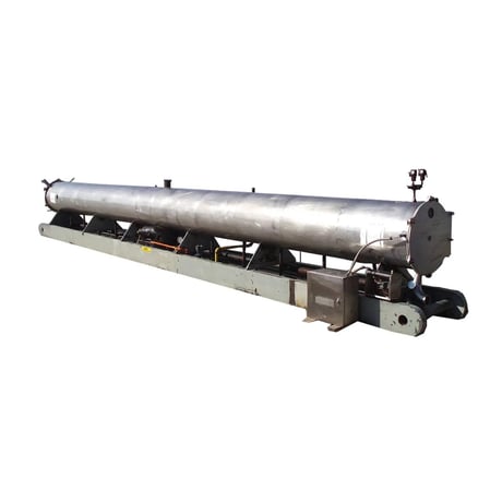 200 Ton, Morris and Associates WRC-RA-3200HSS, Water Chiller, 10 passes, 466 sq.ft., 3" diameter x 33' tube - Image 2