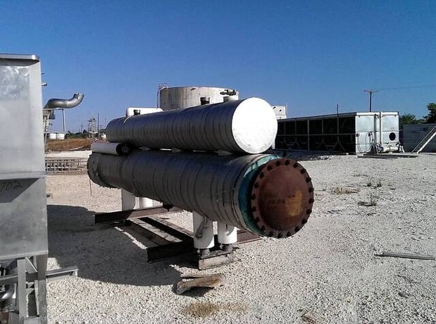 150 Ton, Vilter, Ammonia Shell & Tube Liquid Chiller, 6 passes, 1.25" tube diameter, 4" port - Image 7