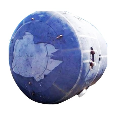 6000 gallon R & Y Company, Intercooler, 108" diameter x 156" L tank, 1990 - Image 2